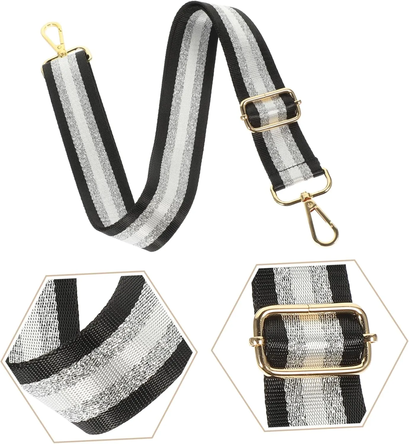 DIYEAH Handbag Shoulder Chain Bag Shoulder Strap Wide Bag Strap DIY Replacement