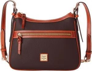 Dooney & Bourke Women's Presley Crossbody in Pebble Grain Leather, Medium Sized Handbag with Adjustable Shoulder Strap