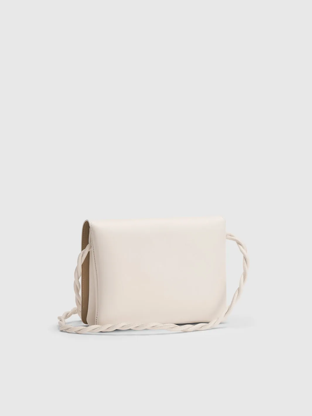 Duronia Linen Nappa Mini crossbody bag