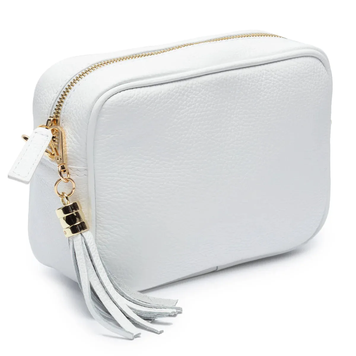 Elie Beaumont - London White Crossbody Bag