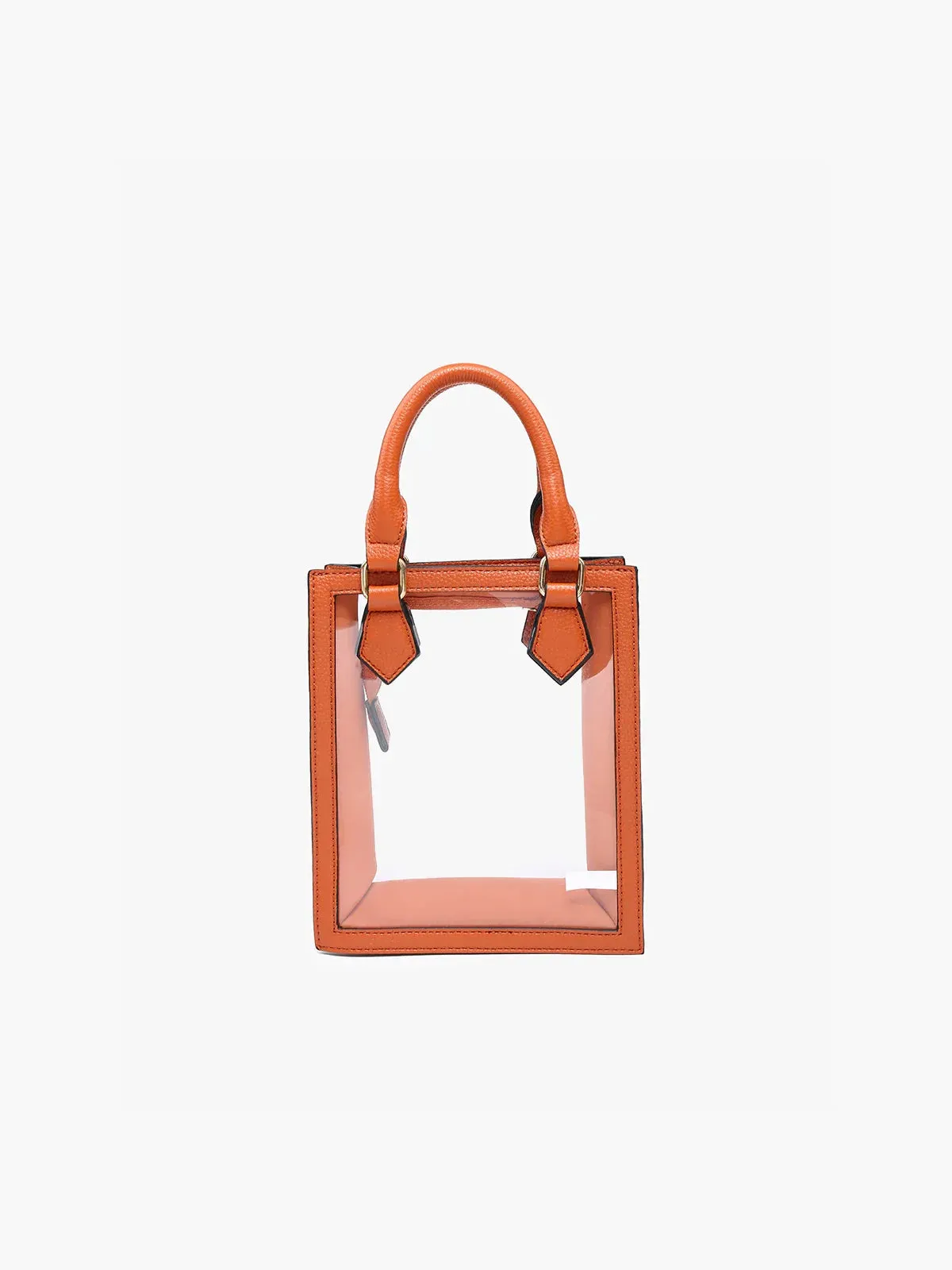 Elise Clear Rectangle Crossbody