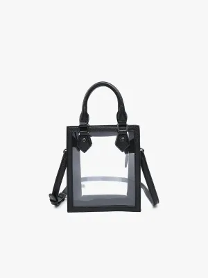 Elise Clear Rectangle Crossbody