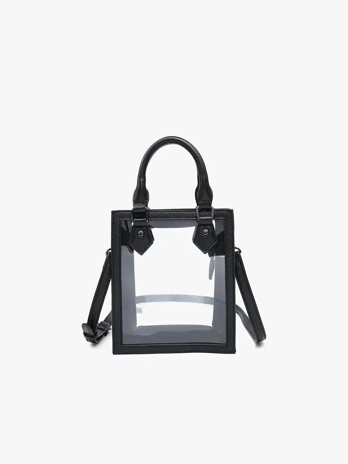 Elise Clear Rectangle Crossbody