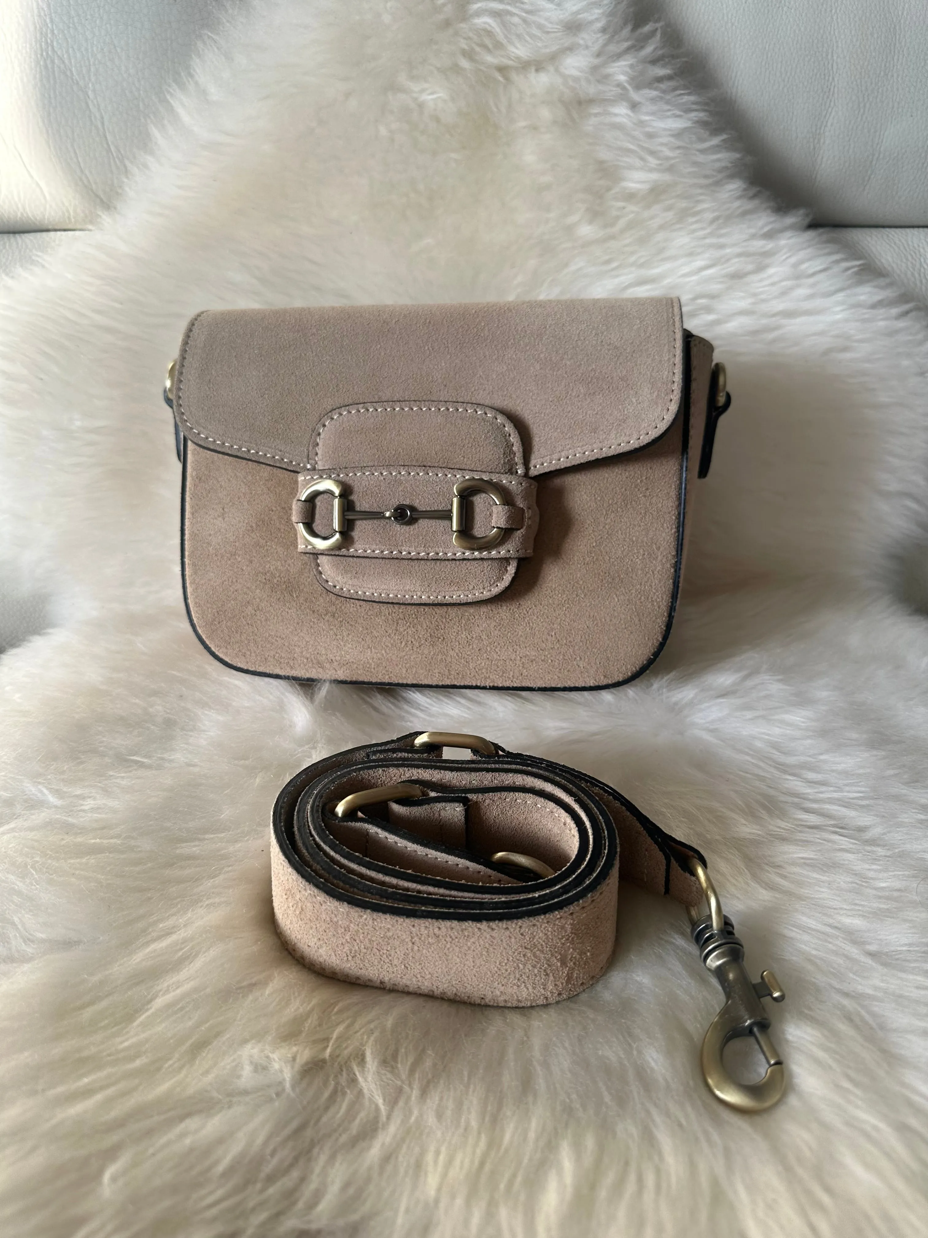 EMILY suede- crossbody