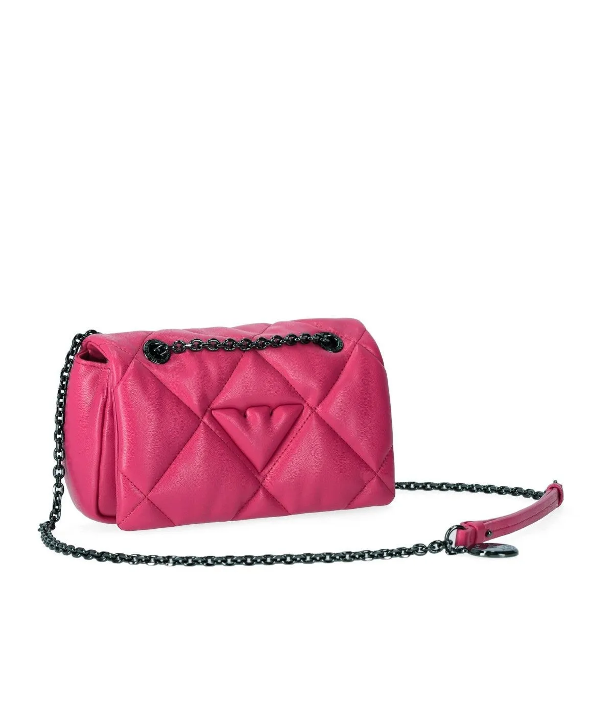Emporio Armani Bouganvillea Small Quilted Crossbody Bag