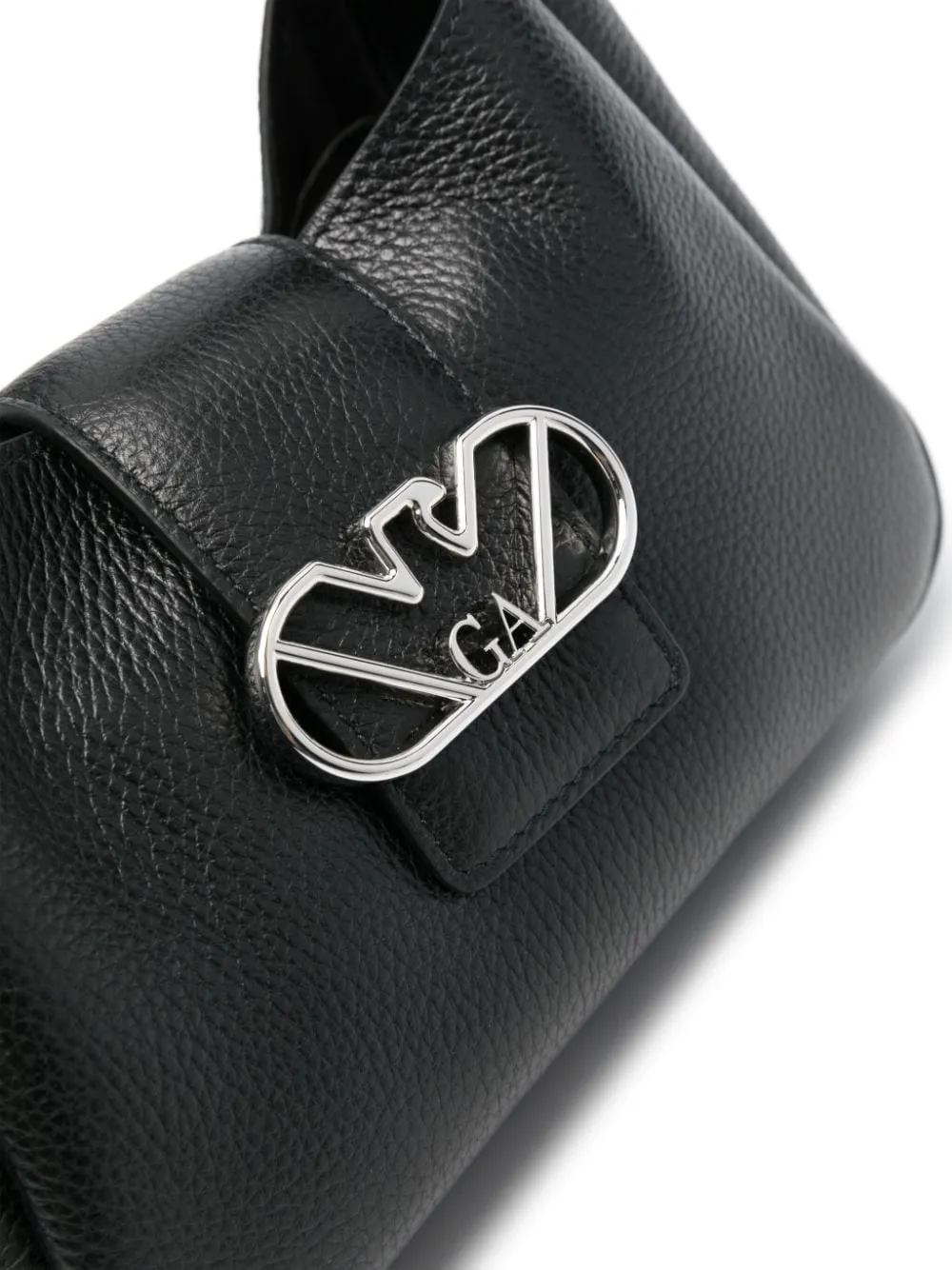 Emporio Armani Small Leather Hobo Bag