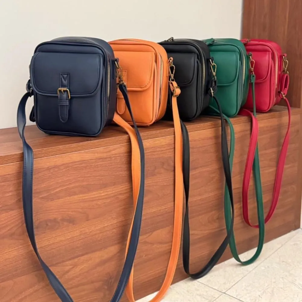 Enjoyaitlife Crossbody Bag, Collaborate 1 Crossbody Leather Bag, Urvashi Anti Theft Bags,Forcipower Cross body Bags for Women