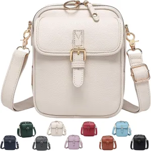 Enjoyaitlife Crossbody Bag, Collaborate 1 Crossbody Leather Bag, Urvashi Anti Theft Bags,Forcipower Cross body Bags for Women