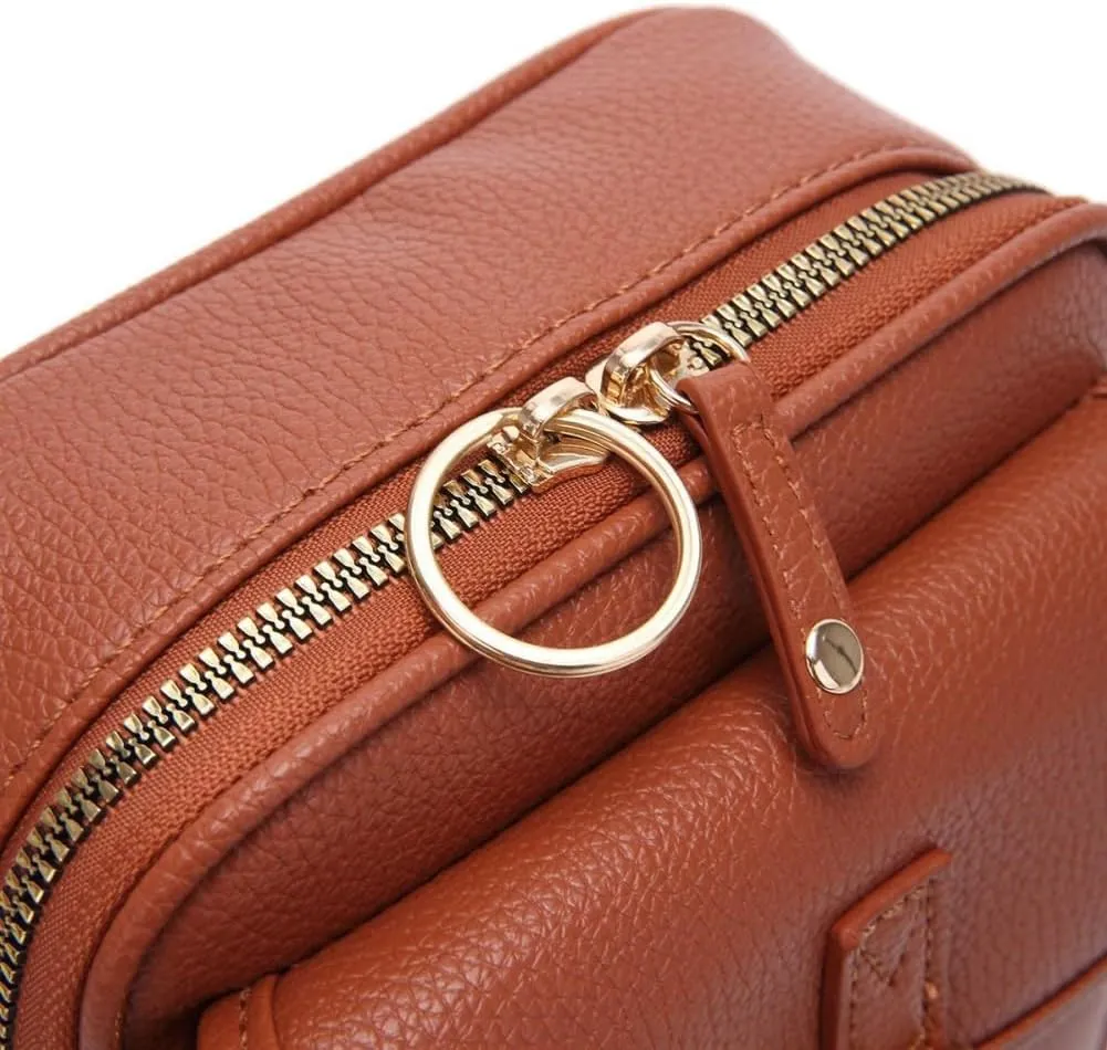 Enjoyaitlife Crossbody Bag, Collaborate 1 Crossbody Leather Bag, Urvashi Anti Theft Bags,Forcipower Cross body Bags for Women