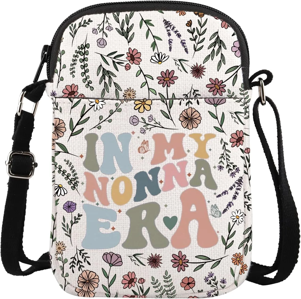 ENSIANTH Grandma Gift Nonna Crossbody Pursue Bag Mother’s Day Gift New Nonna Gift Grandmother Club Gift Grandma To be Gift