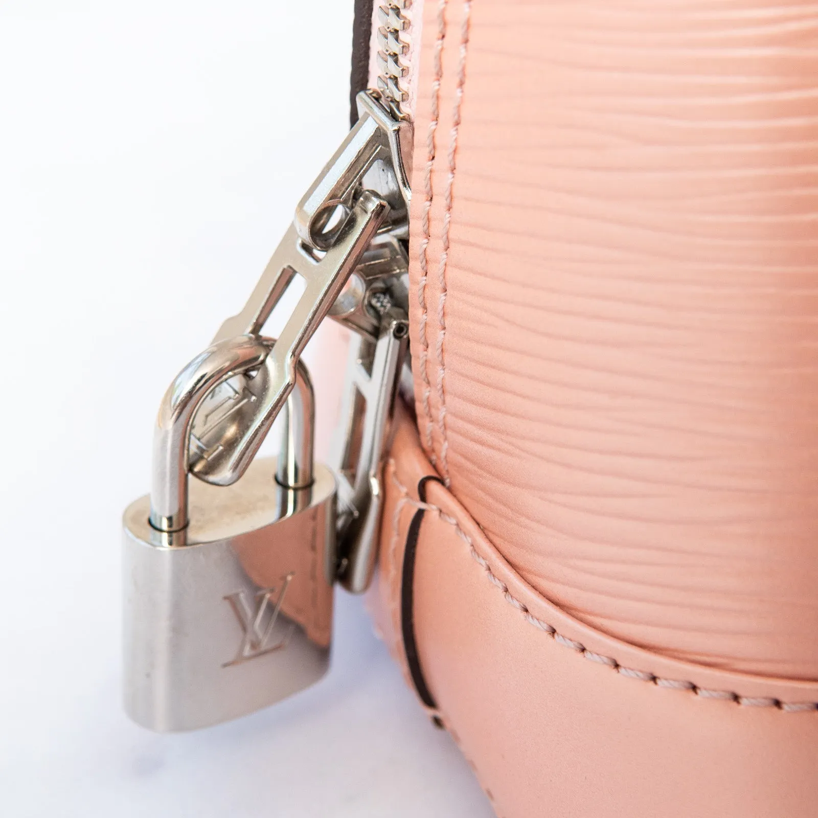 Epi Vuitton BB Leather Louis Monogram Alma Best-reviewed Bag Pink Highly functional