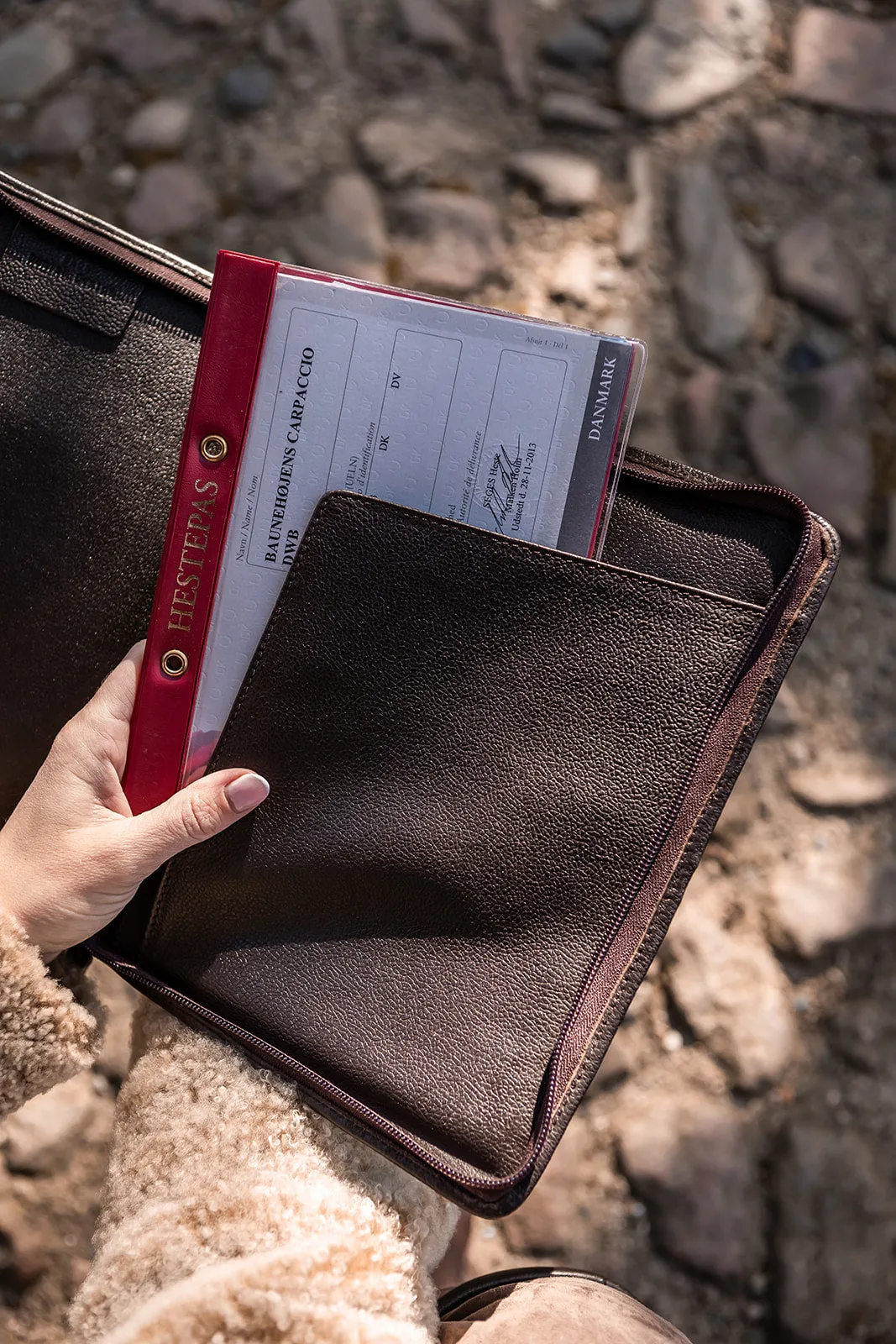 Equestrian Passport holder