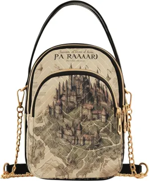 Fantasy Flowers And Birds Womens Shoulder Purse, Crossbody Shoulder Bag, Crossbody Handbags for Women