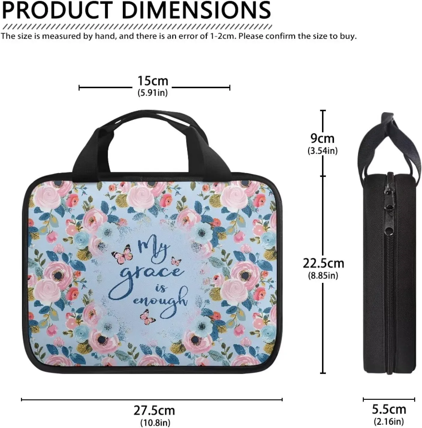 Fashion Bible Tote Bag Bible Bag for Women,Personalized Bible Cover Case for Women Men