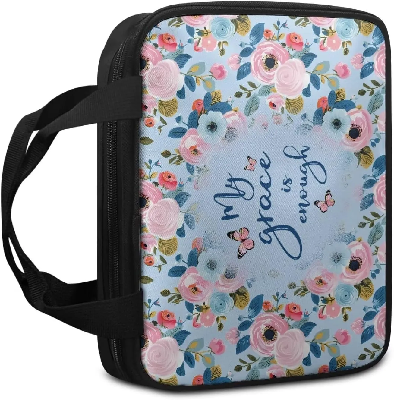 Fashion Bible Tote Bag Bible Bag for Women,Personalized Bible Cover Case for Women Men