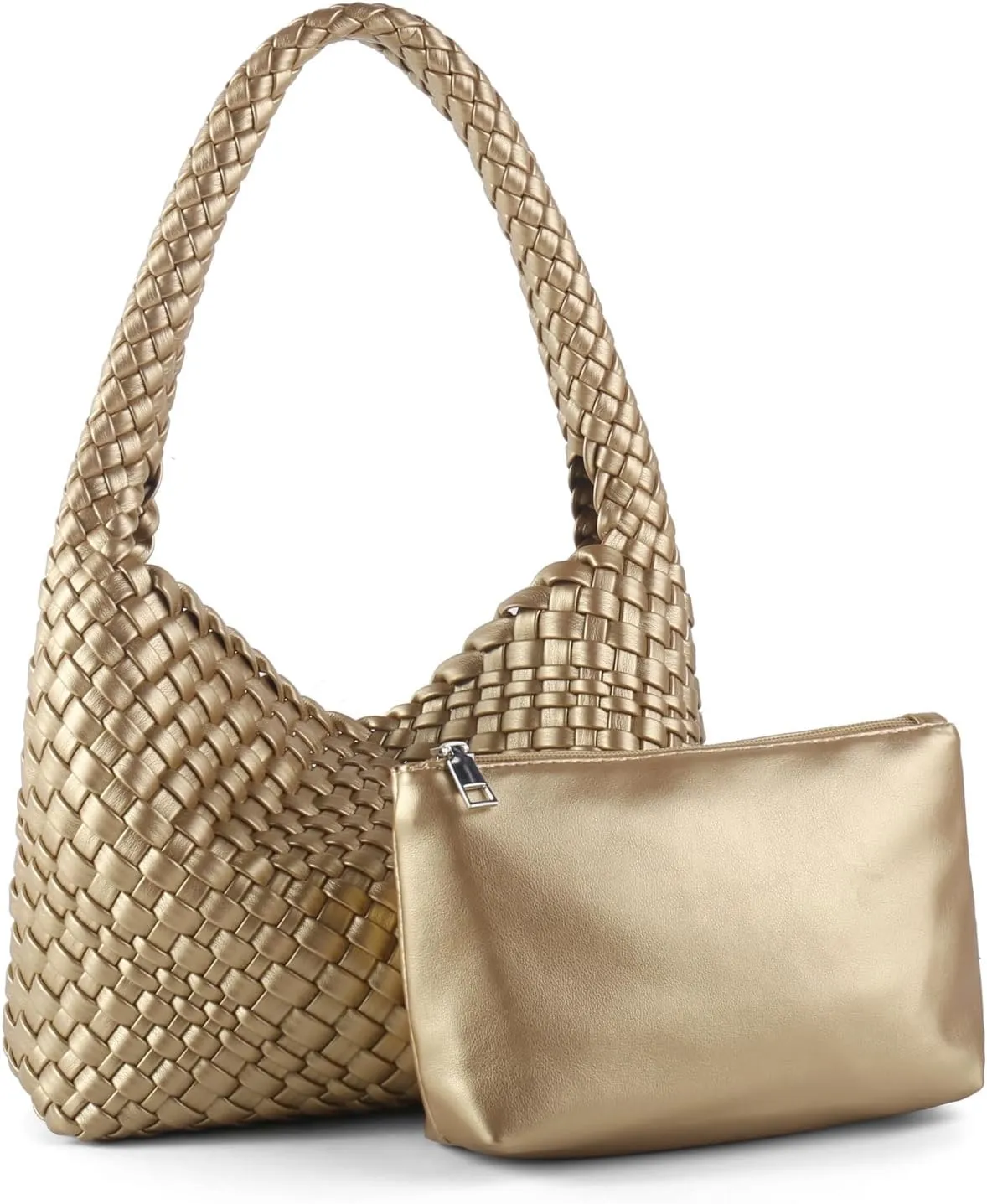 Fashion Designer Handbags and Purses Women Shoulder Bag Summer Beach Casual Retro Hand Woven Totes Underarm Bag