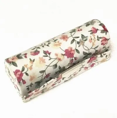 Fashion Flower Empty Lipstick Tubes Cases Mirrors Jewelry Lipstick Boxes Women Lip Gloss Containers Lip Blam Packaging 12pcs/lot (style 1 mixed color (12pcs))