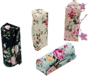 Fashion Flower Empty Lipstick Tubes Cases Mirrors Jewelry Lipstick Boxes Women Lip Gloss Containers Lip Blam Packaging 12pcs/lot (style 2 mixed color (12pcs))