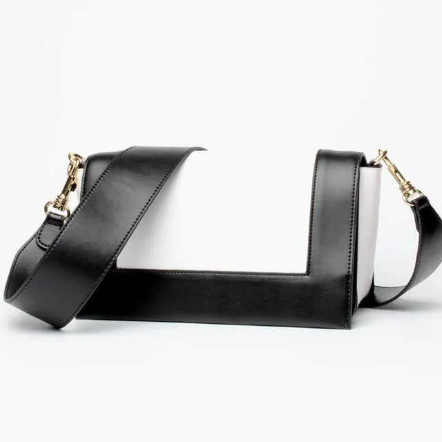 Fashion Genuine Leather Women Bag Luxury Handbags VL PINK AND GRAY  Small Messenger Shoulder Bag Panelled Crossbody Bags