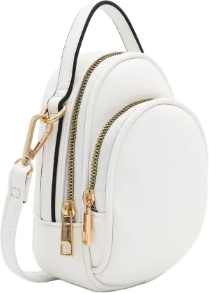 FashionPuzzle Two Compartment Mini Crossbody Bag