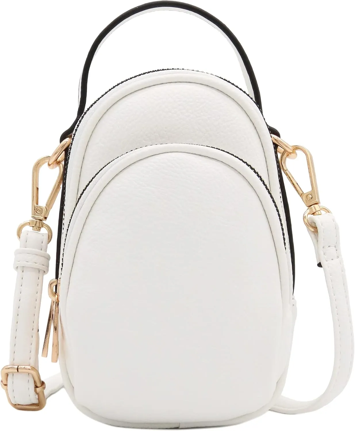 FashionPuzzle Two Compartment Mini Crossbody Bag