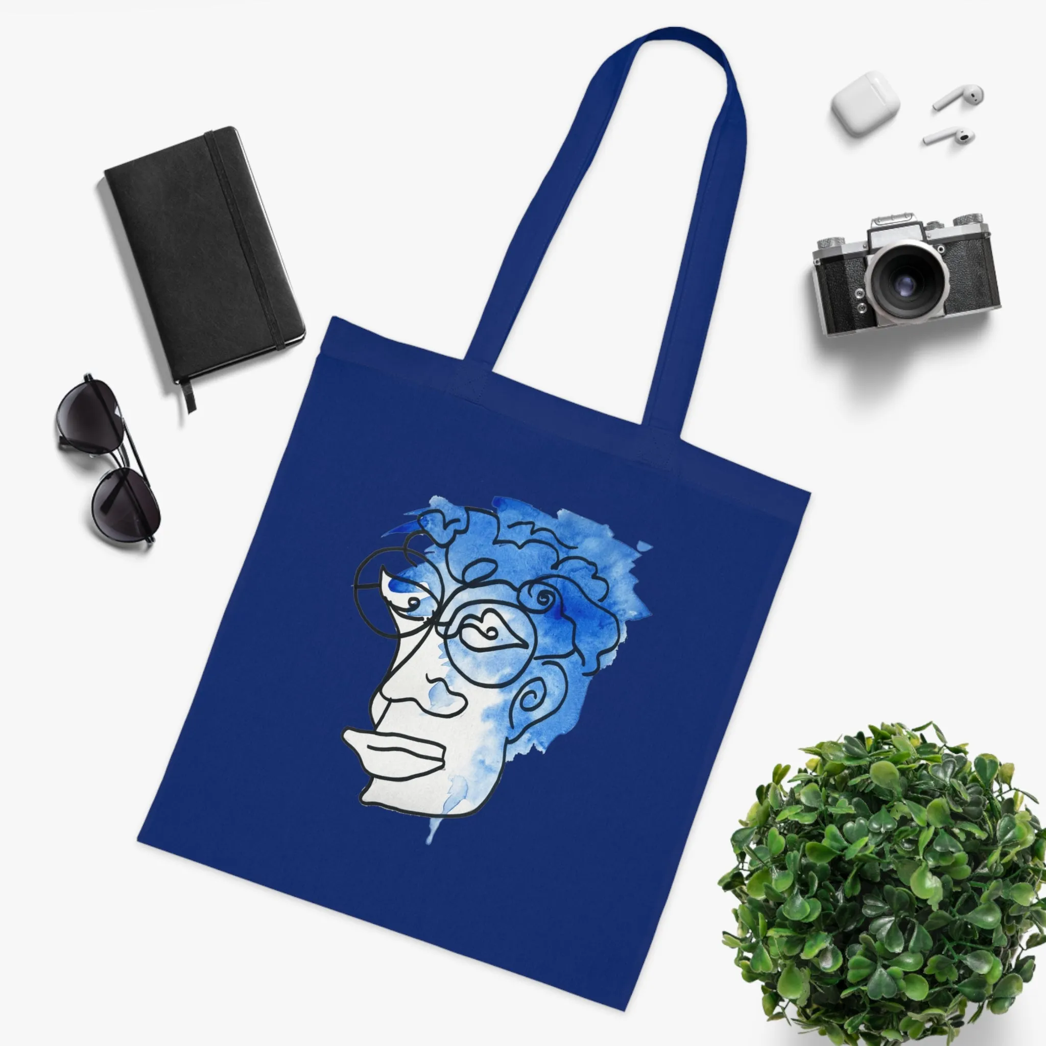 Feel Free - Versatile 100% Cotton Tote: Vibrant Colors, Light & Practical
