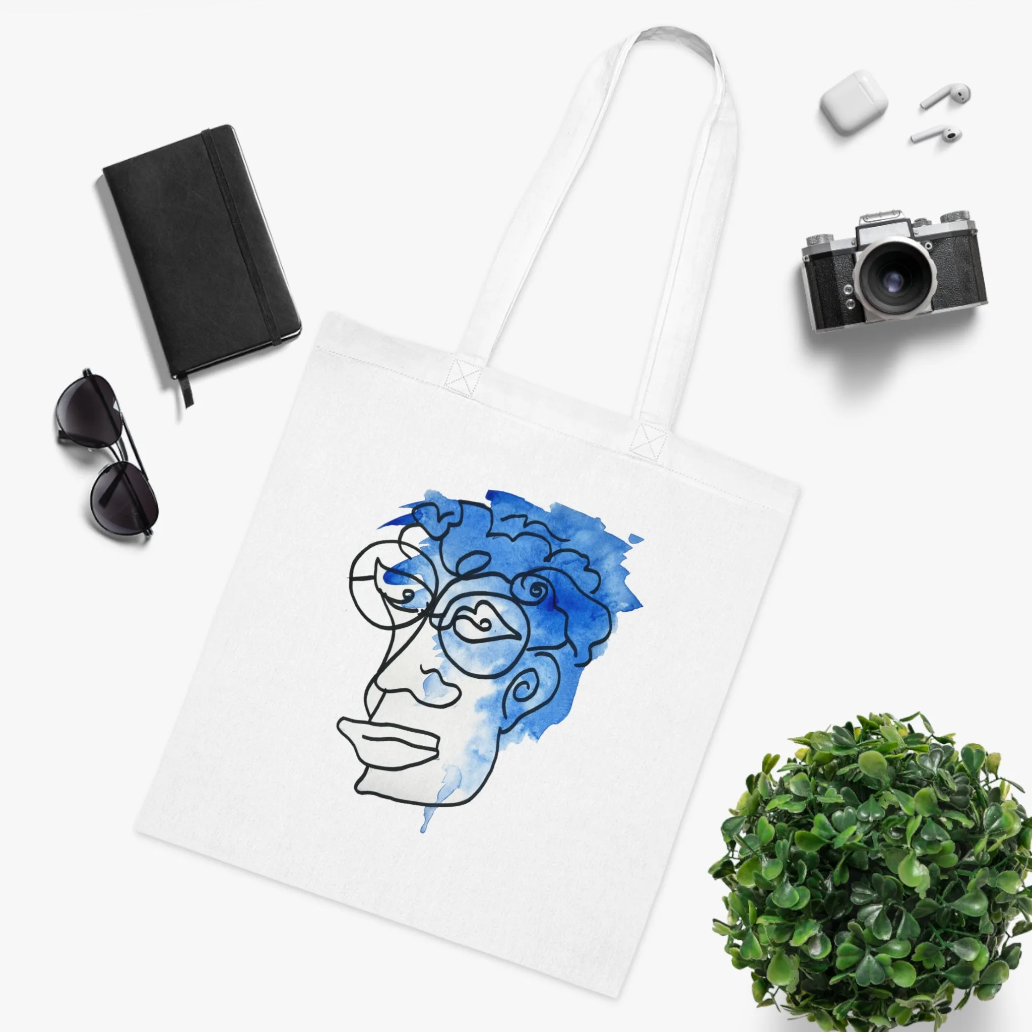 Feel Free - Versatile 100% Cotton Tote: Vibrant Colors, Light & Practical