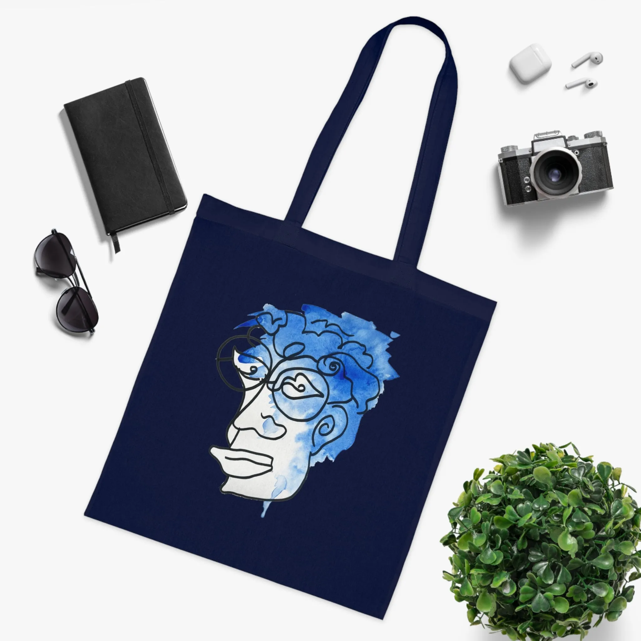 Feel Free - Versatile 100% Cotton Tote: Vibrant Colors, Light & Practical
