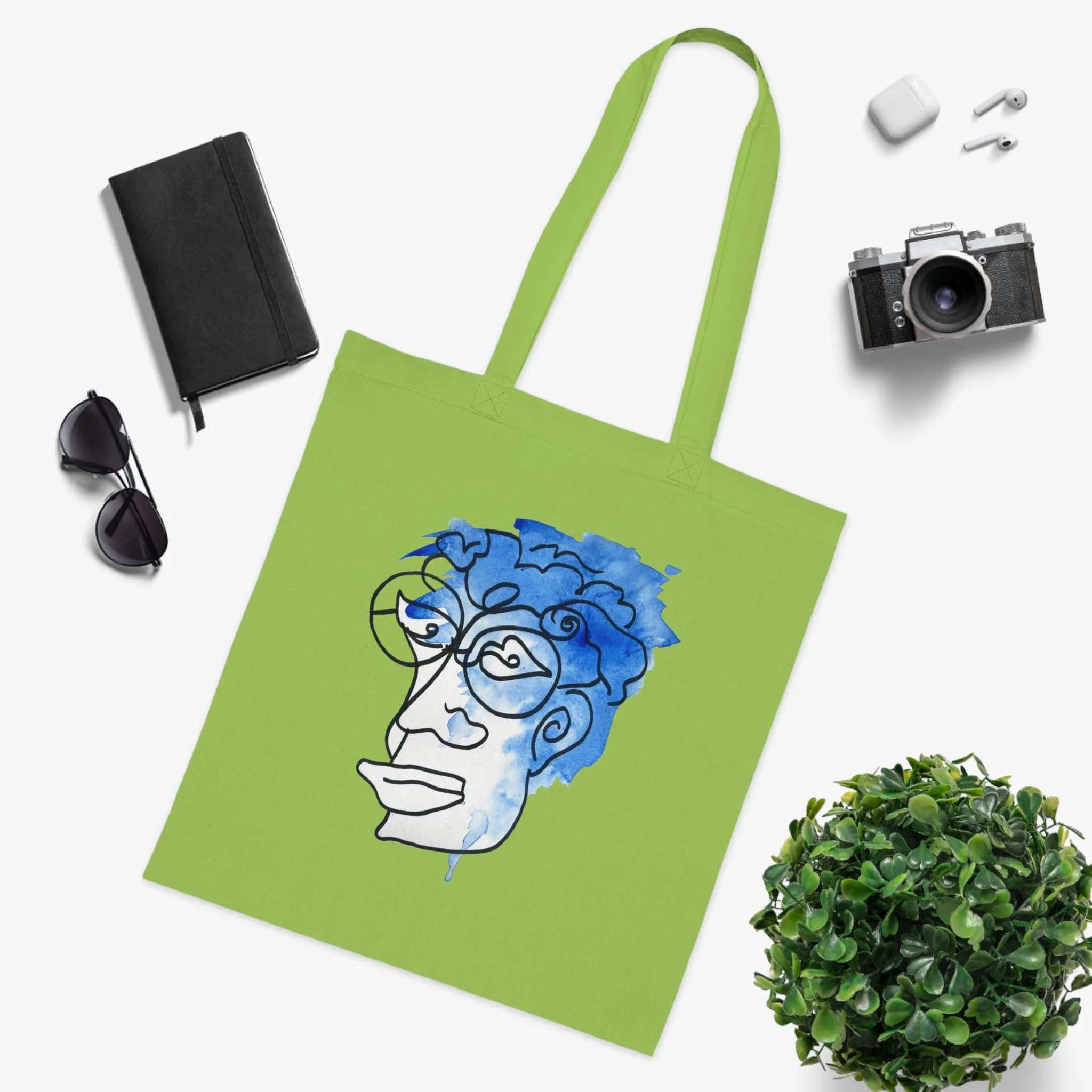 Feel Free - Versatile 100% Cotton Tote: Vibrant Colors, Light & Practical