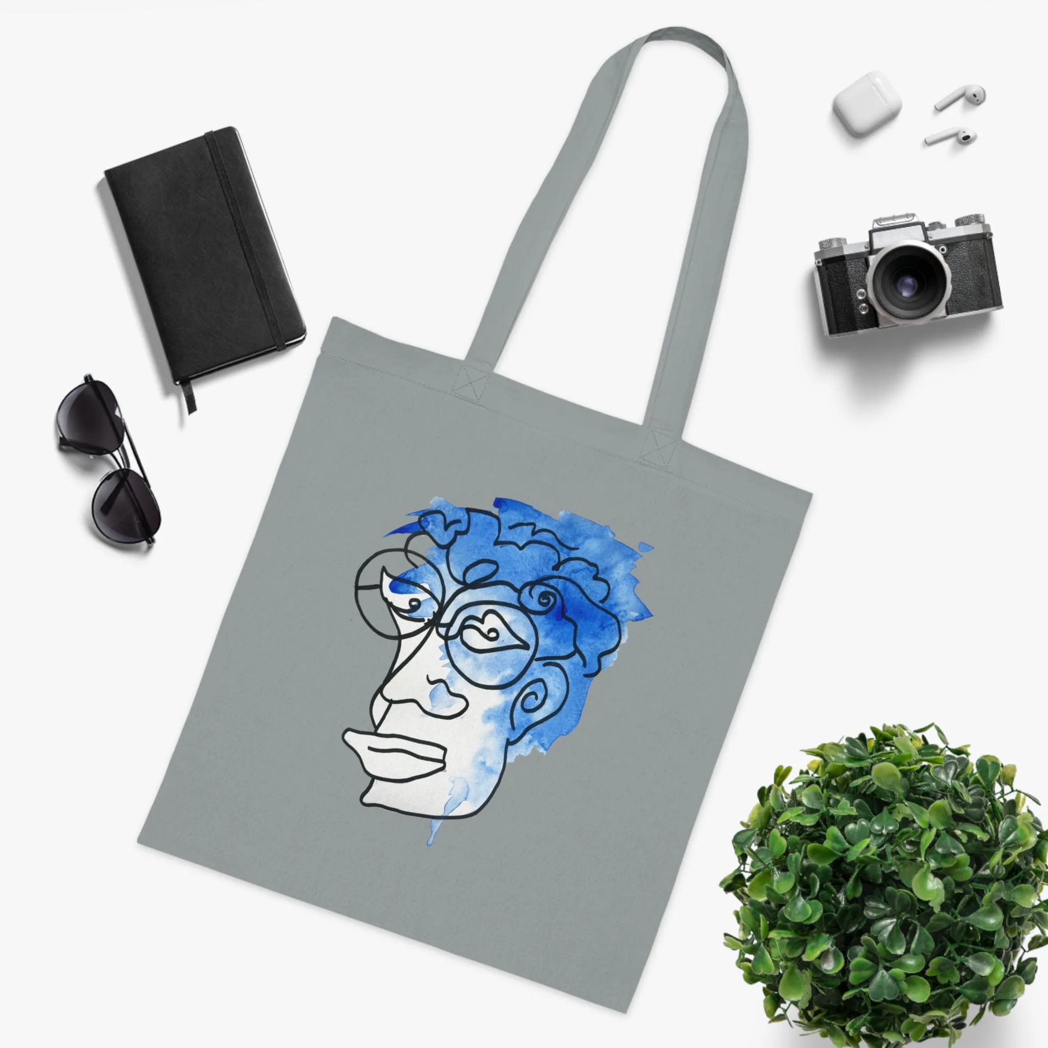 Feel Free - Versatile 100% Cotton Tote: Vibrant Colors, Light & Practical