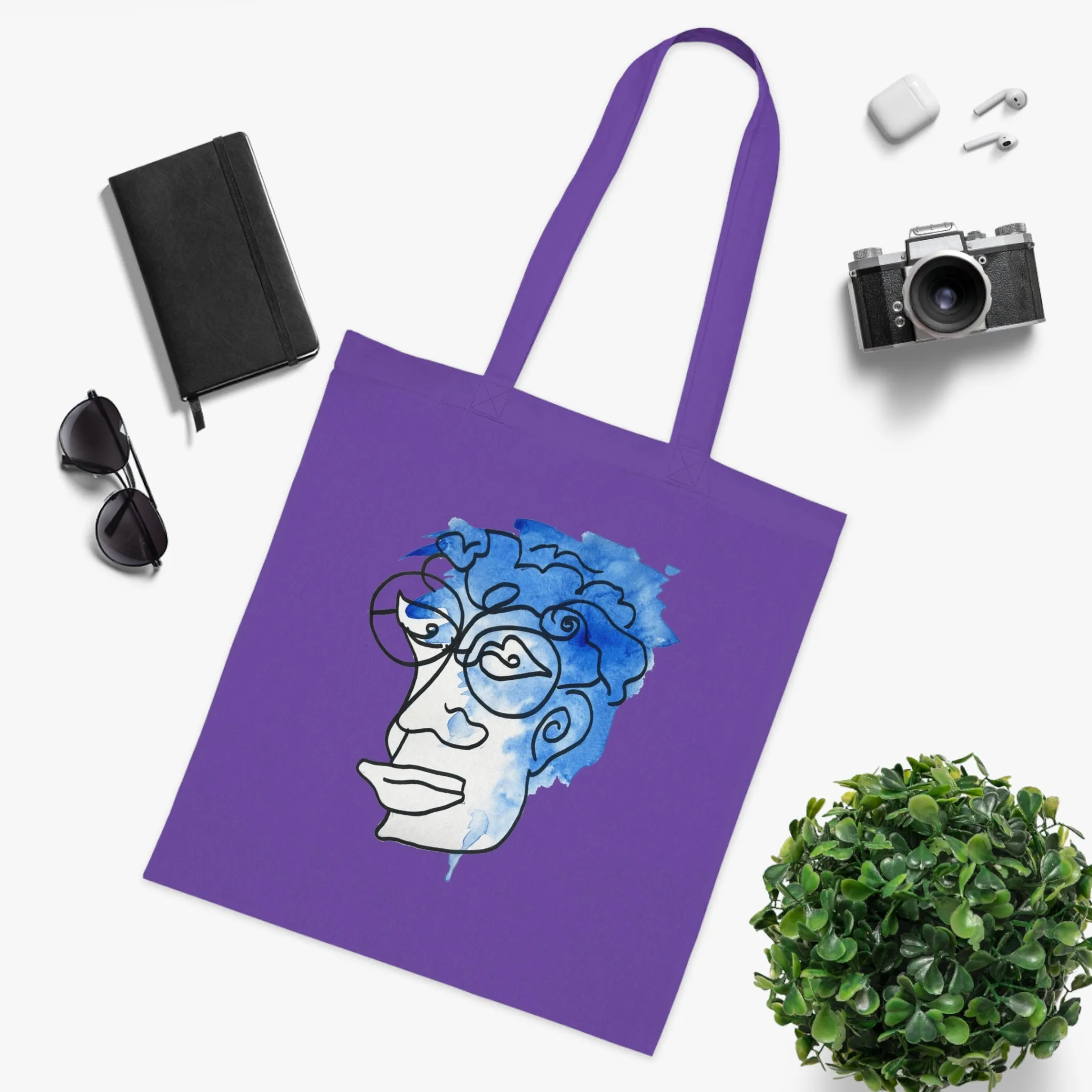 Feel Free - Versatile 100% Cotton Tote: Vibrant Colors, Light & Practical