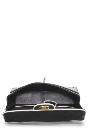 Festive offer Flawless Quilted Chanel, Lambskin Black Small, Flap Half  Black