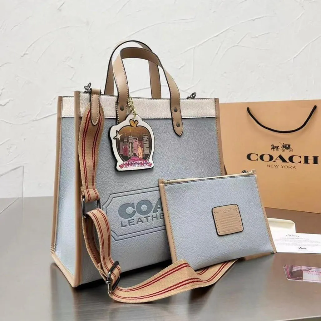 Field Tote 40 In Signature Leather Bags
