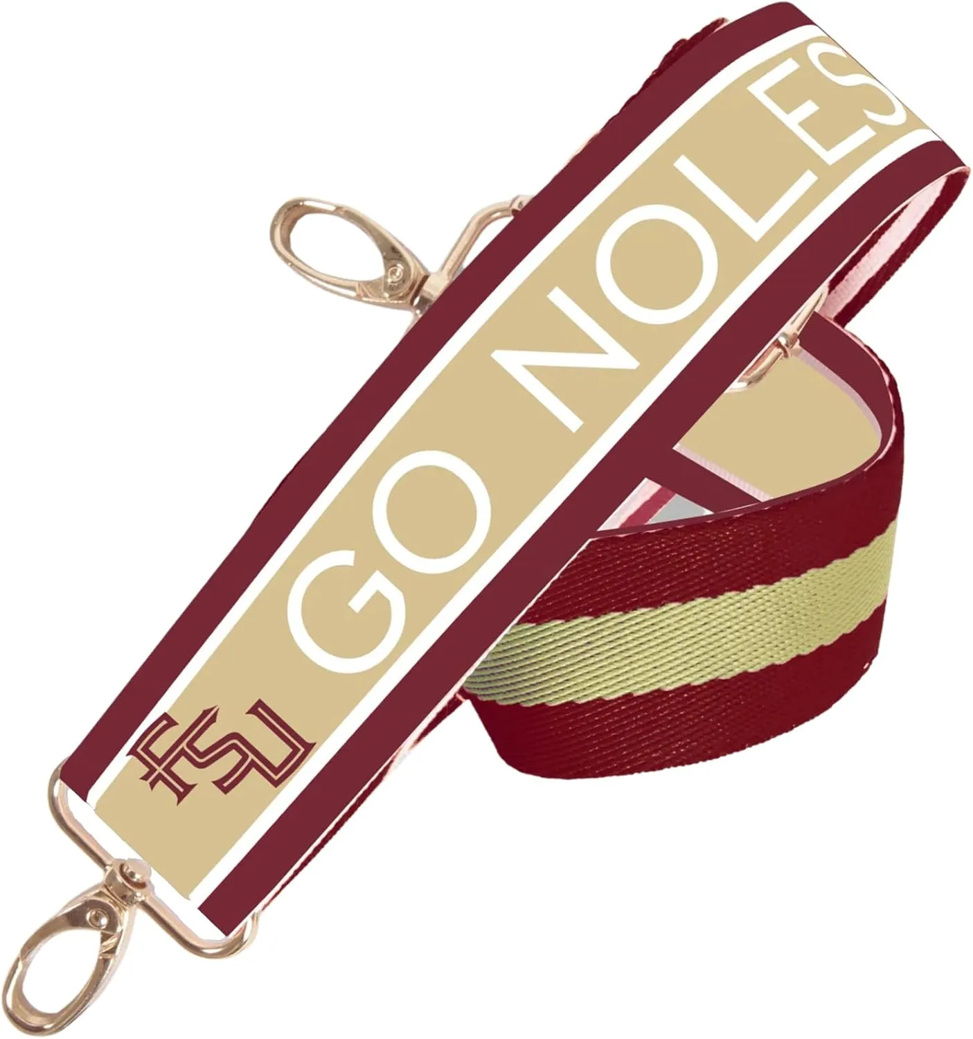 Florida State Patterned 1.5" Purse Strap