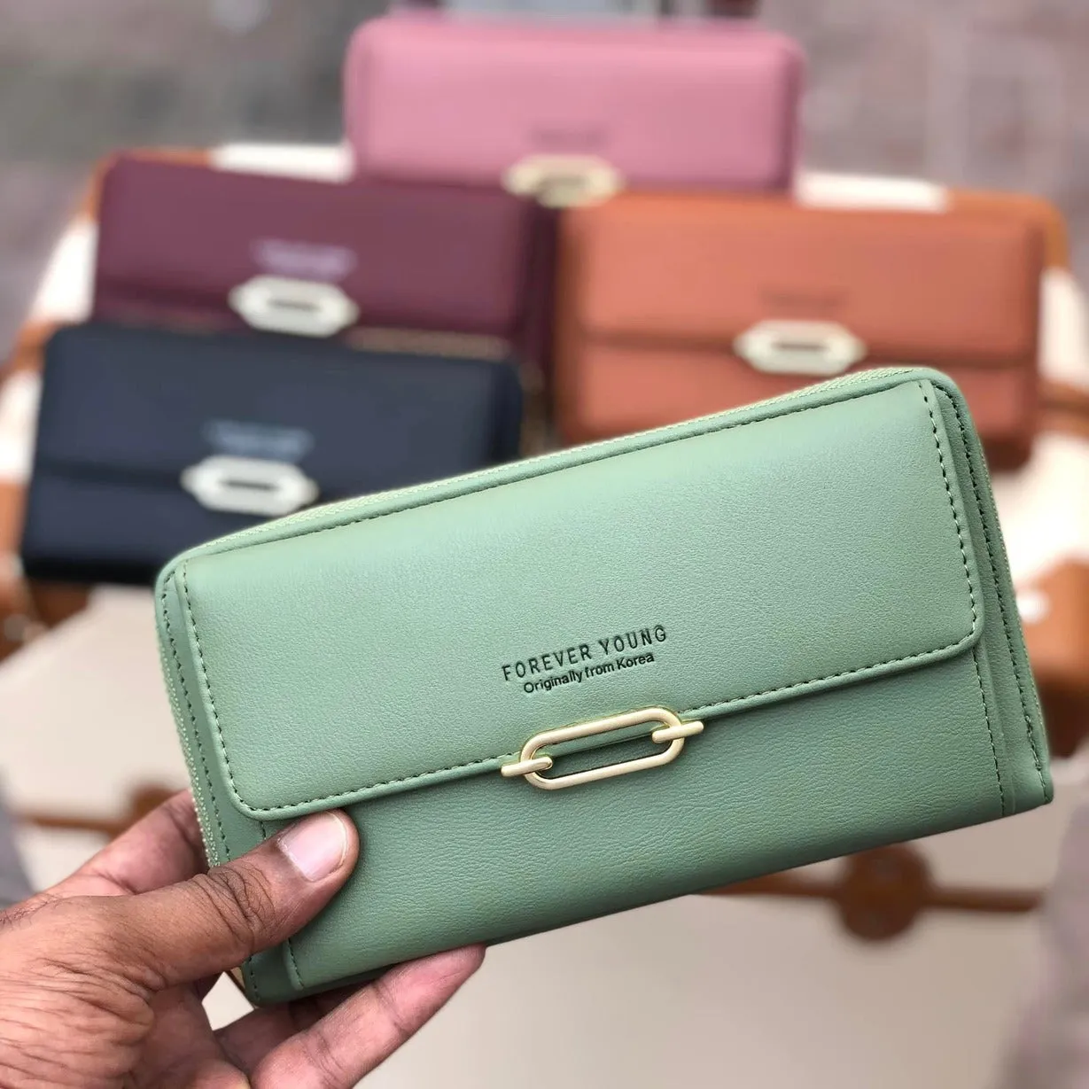 Forever Young Purse New Button | Fashion Purse For Women