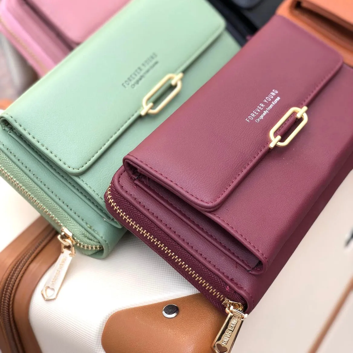 Forever Young Purse New Button | Fashion Purse For Women