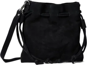 Free People Billie Suede Crossbody Bag For Women - Leather Construction with Cotton Lining, and Velvety Touch Hand Bag