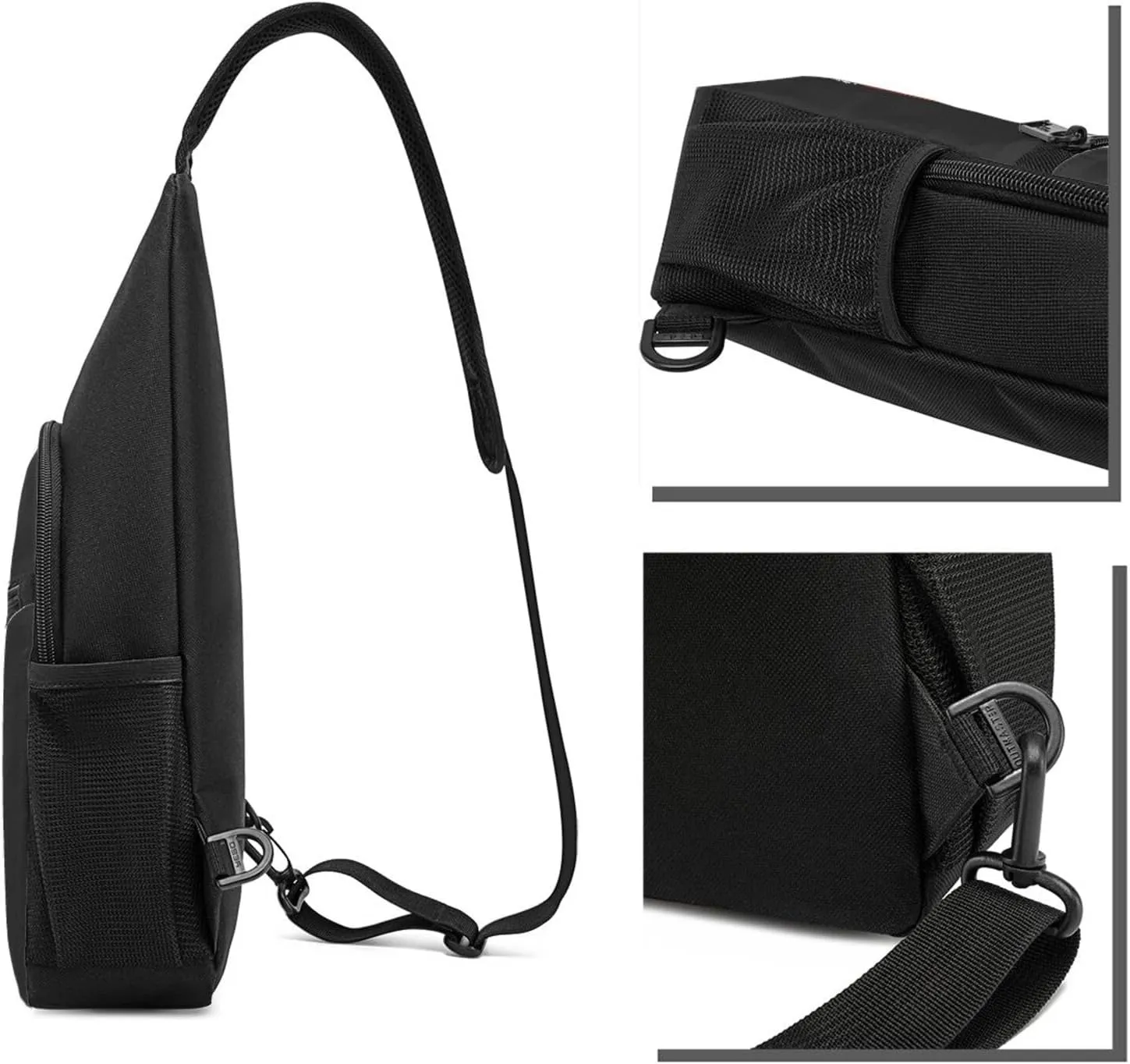 Fuck Your Feelings No Snowflakes Unisex Chest Bag Lightweight Crossbody Shoulder Bag Travel Pocket