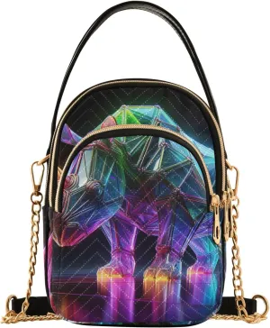 Funny Quilted Purse Crossbody Shoulder Handbags