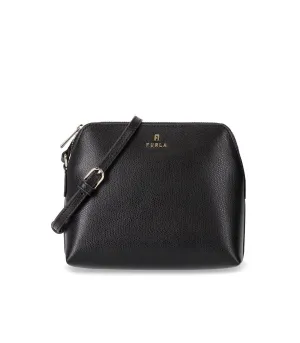 Furla Camelia Mini Black Ballerina Crossbody Bag
