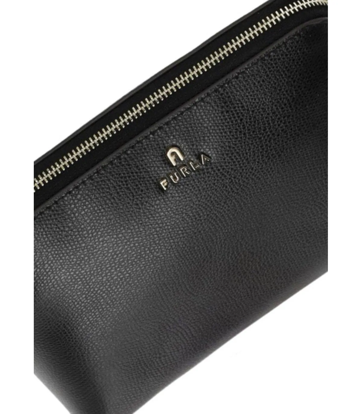 Furla Camelia Mini Black Ballerina Crossbody Bag