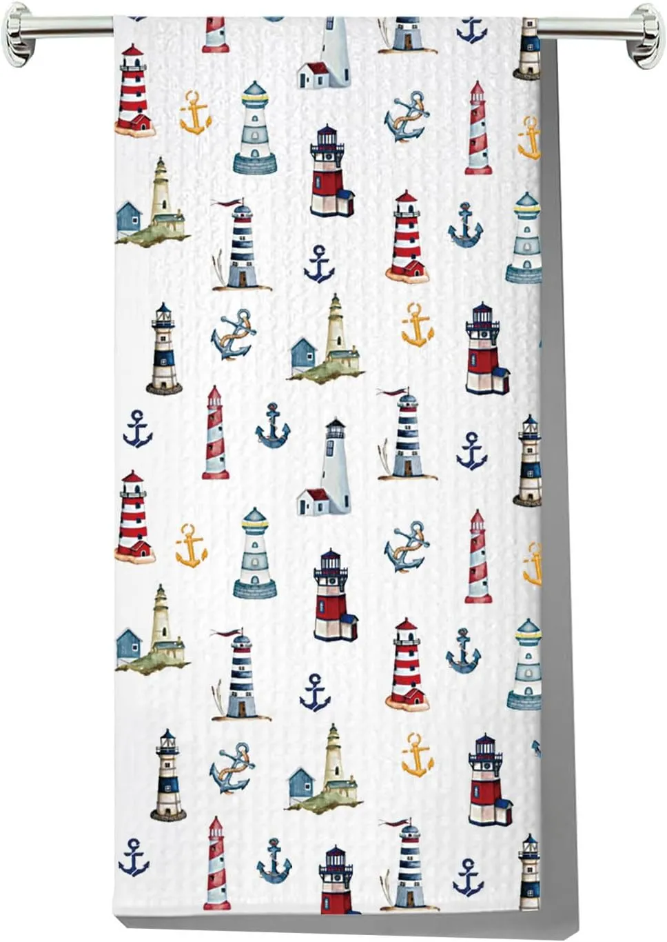 G2TUP Lighthouse Kitchen & Hand Towels - Anchor Towels - Housewarming Gift