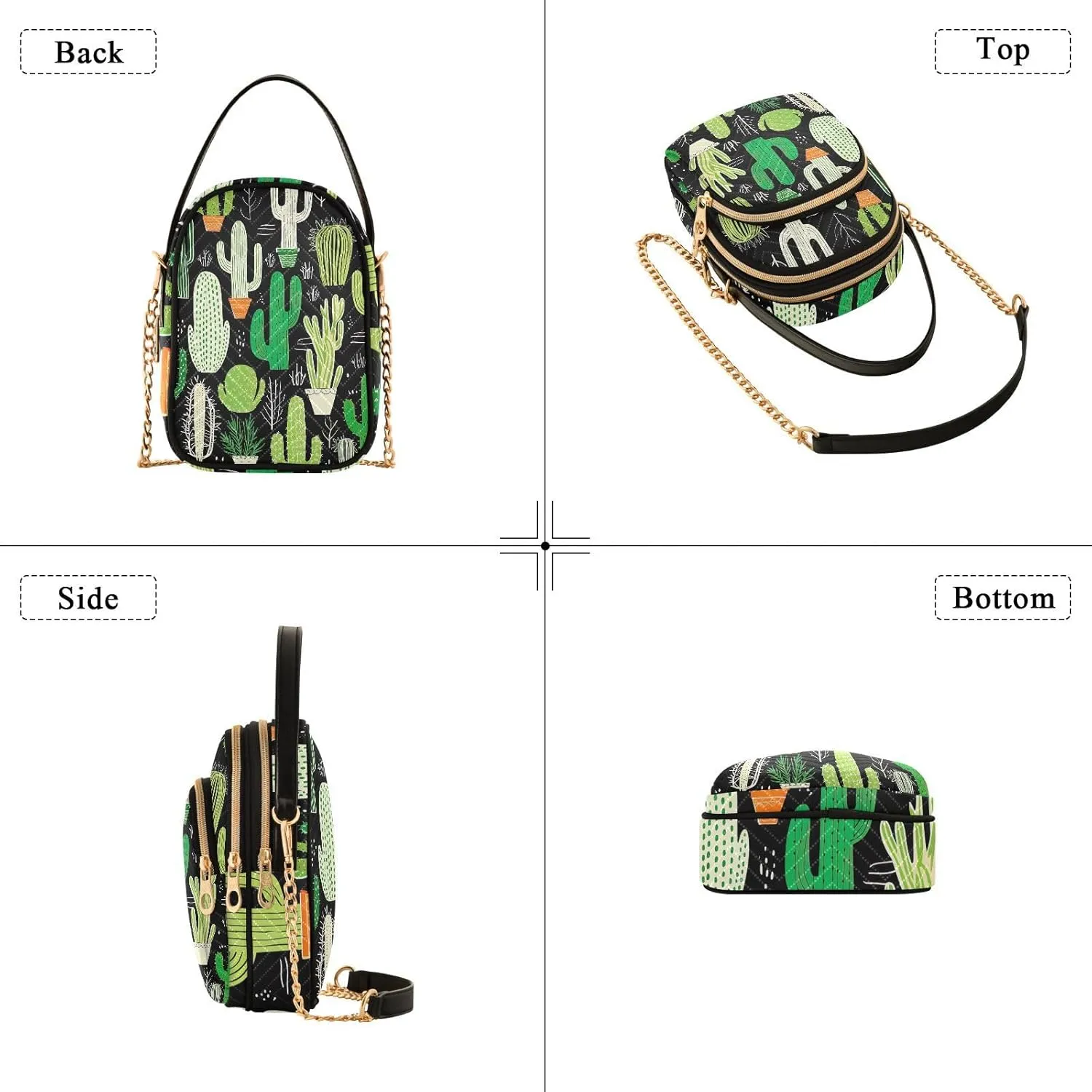 GAIGEO Watercolor with Color Roses Womens Travel Crossbody Bag, Women's Crossbody Handbags, Crossbody Purses for Women Travel