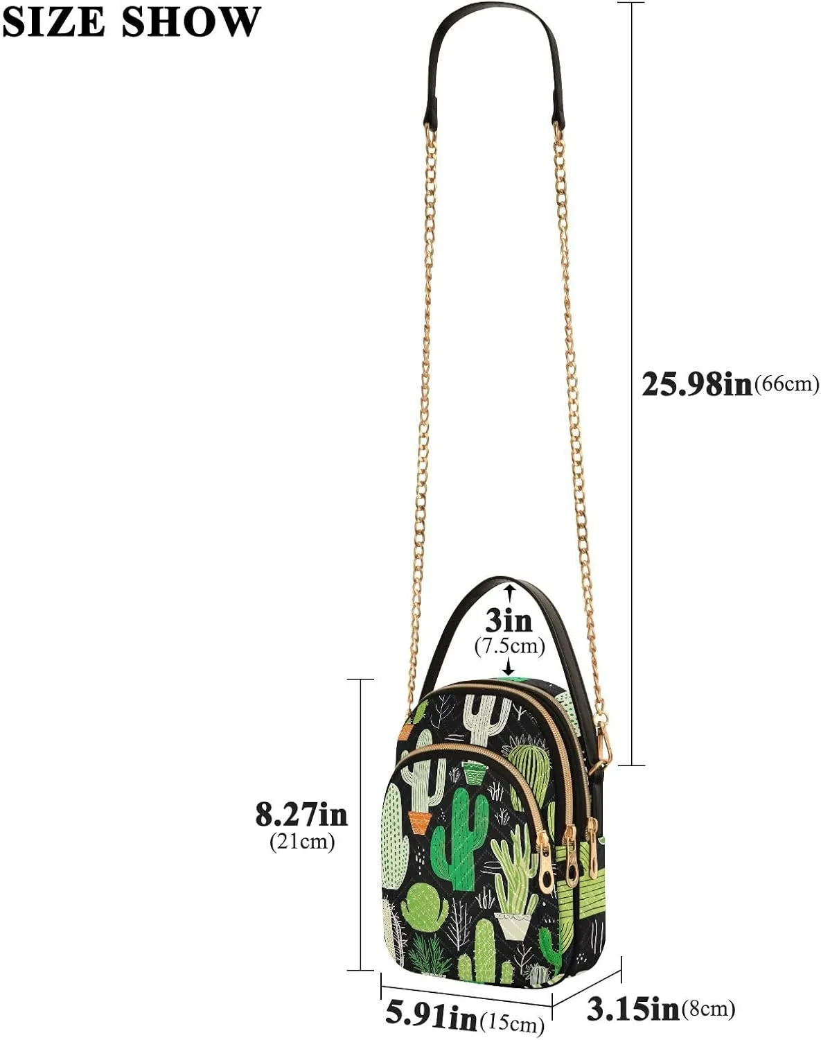 GAIGEO Watercolor with Color Roses Womens Travel Crossbody Bag, Women's Crossbody Handbags, Crossbody Purses for Women Travel