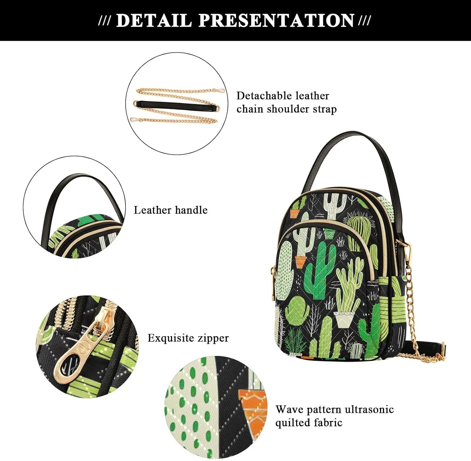 GAIGEO Watercolor with Color Roses Womens Travel Crossbody Bag, Women's Crossbody Handbags, Crossbody Purses for Women Travel