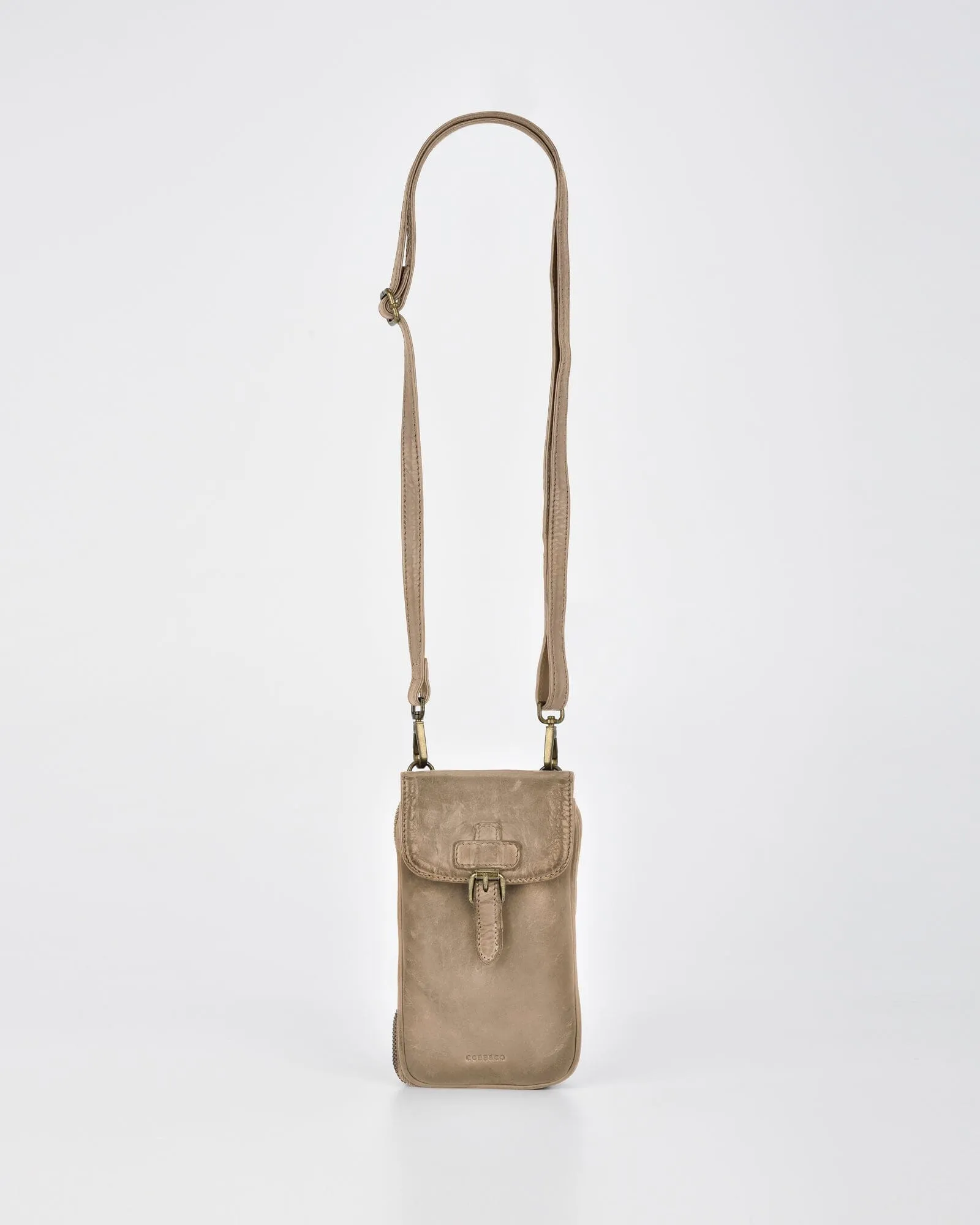Gawler Rugged Leather Mini Crossbody/Phone holder/Wallet RFID??
