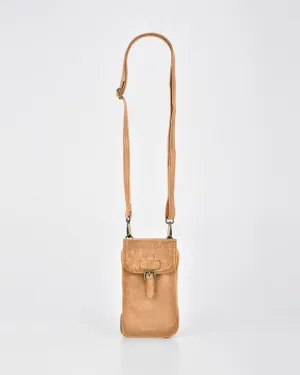 Gawler Rugged Leather Mini Crossbody/Phone holder/Wallet RFID??