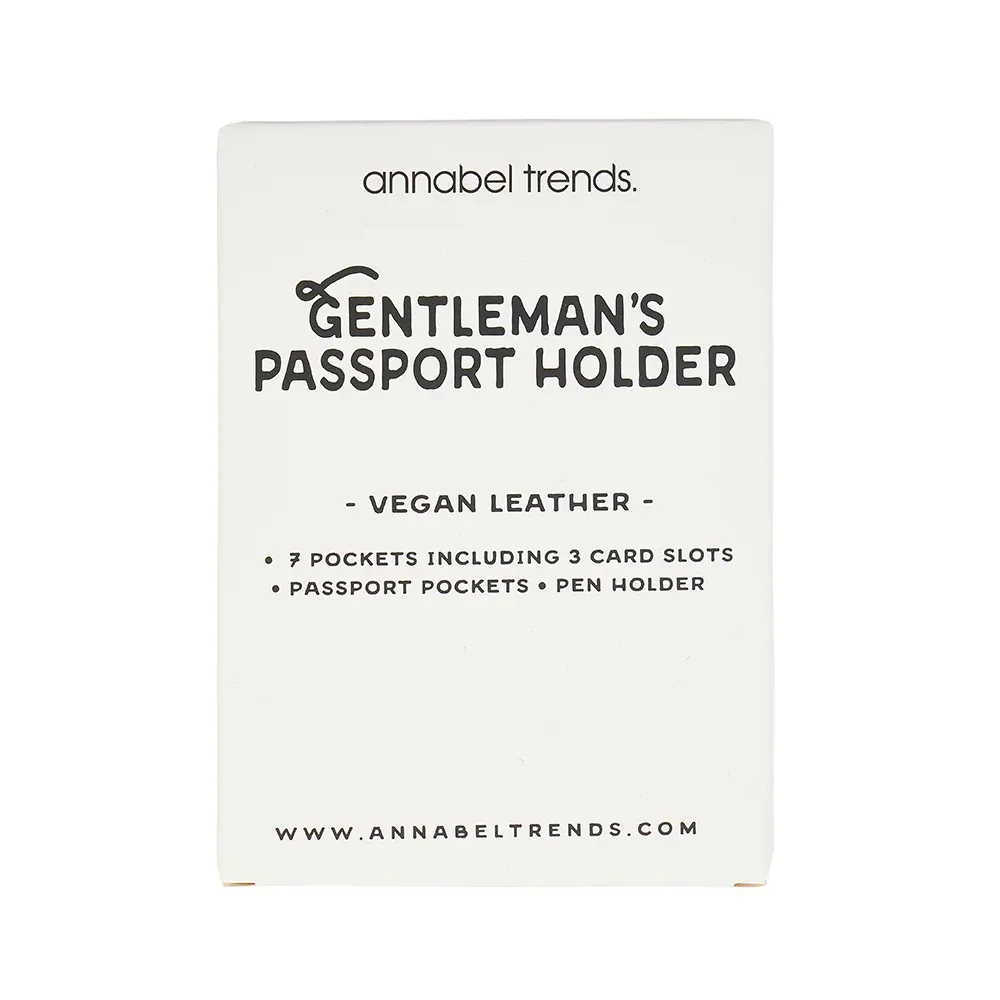 GENTLEMAN'S PASSPORT HOLDER