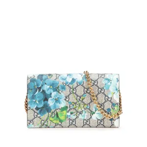 GG Supreme Blooms Wallet on Chain