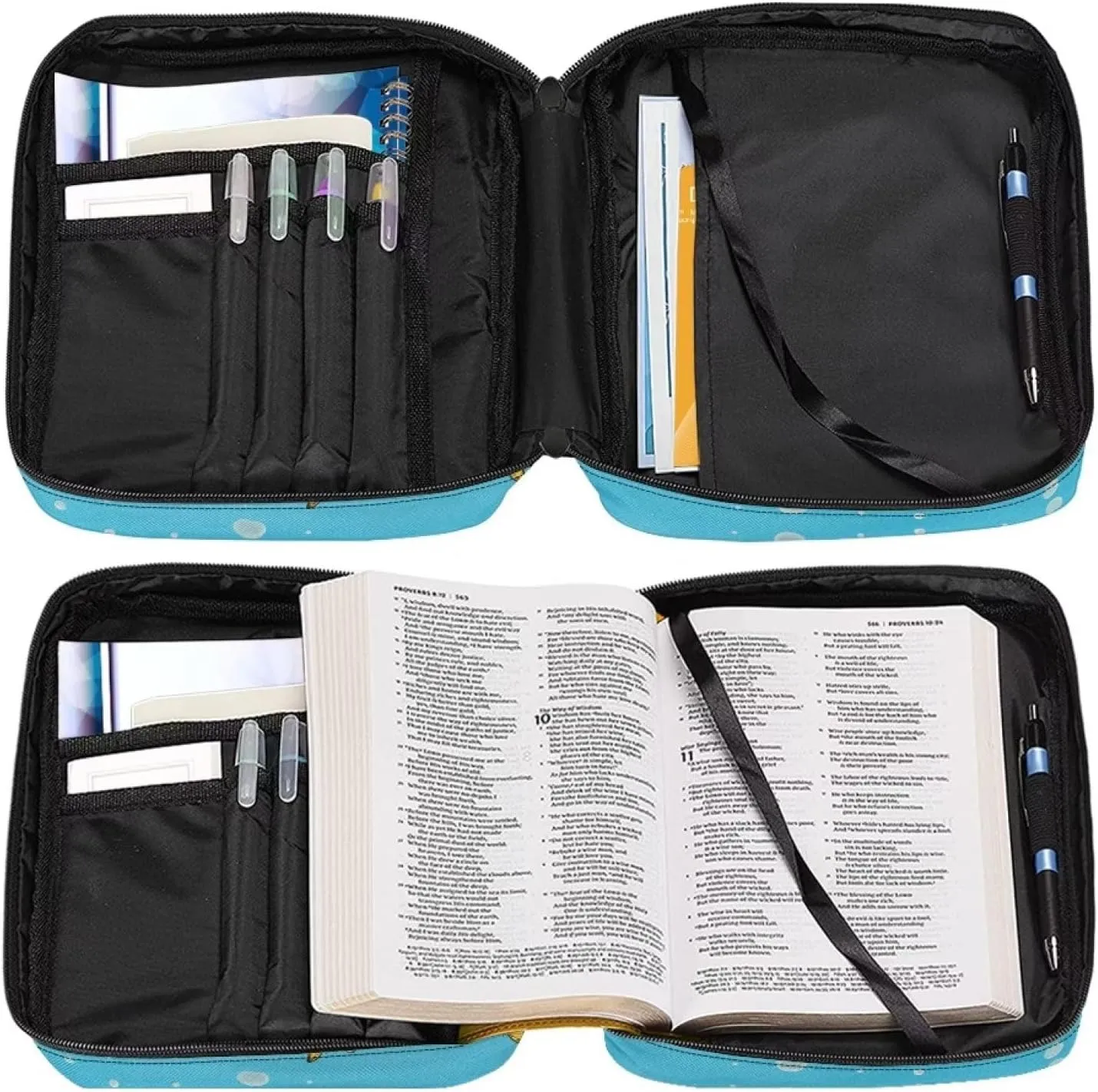 Giraffe Bible Covers for Women Men Crossbody Purse Tote Handbag Carrying Book Case Messenger Bag Portable Bible Pouch Hiking Cycling Travel Holiday